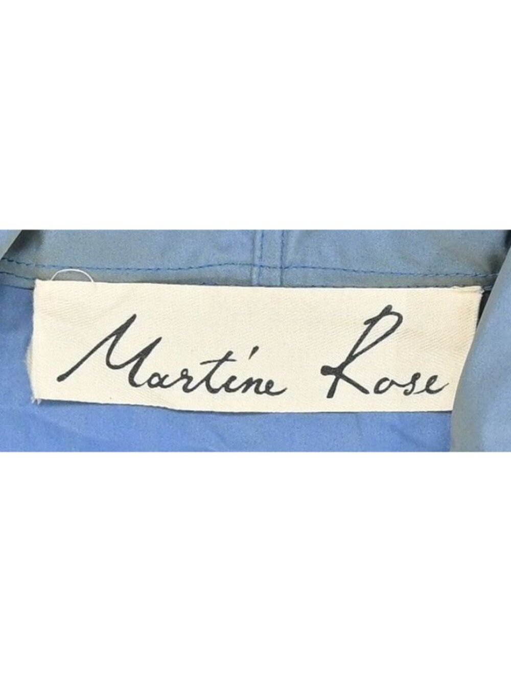 Martine Rose Wind Cheater With Embroidery in Blue - Picture 2 of 5